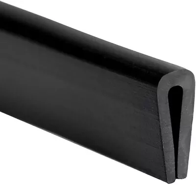 10Ft Rubber Edge Trim U Channel EPDM Protector Fits 0.09  Sheet Metal Sharp Home • $16.99