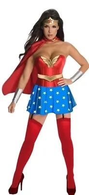 Deluxe Costume DC Comics Deluxe Wonder Woman Adult Small/Medium NWOT • $15.99