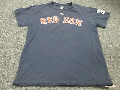 Majestic Mlb Boston Red Sox Mike Napoli 2013 Champs Jersey T-shirt Size S • $12.99