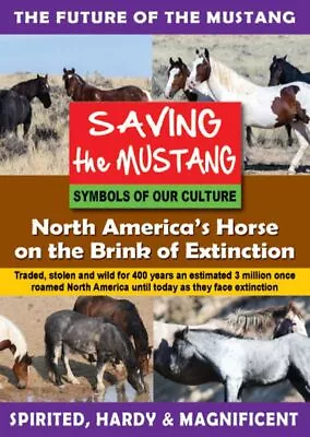 Saving The Mustang:north America's Ho New Dvd • £34.42
