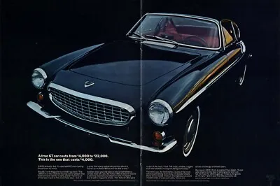 A True GT Car Costs From $4000 To $12000. This Is The $4000 Volvo 1800 S Ad 1966 • $9.99