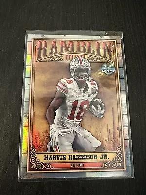 Marvin Harrison Jr. 2023 Bowman U Chrome Football Ramblin Man #RM-13 Rookie🔥 • $7.50