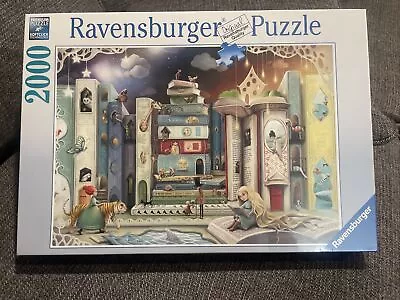 NEW Sealed Ravensburger Jigsaw Puzzle Novel Avenue  2000 Pc 16463 USA Seller • $20