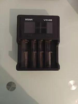 XTAR VC4S 4 Cell LiIon-NiMH Battery Charger With LCD Display • $36