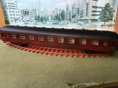 £24.75 • Buy Lima O Gauge Corridor Continental Carriage- Repaint Maroon/red - LMS PROMO09/23
