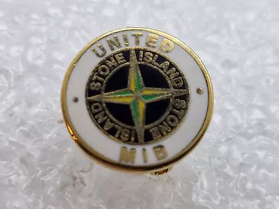 Manchester United MIB Firm SI Stone Red Army Pin Badge MUFC Man Utd V Rare   • £14.90