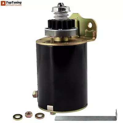 $53 • Buy Starter Motor 499521 For Briggs & Stratton For John Deere 16 Tooth Ride On Mower