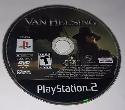 Van Helsing (Sony PlayStation 2 2004) PS2 Disc Only Tested • $10.03