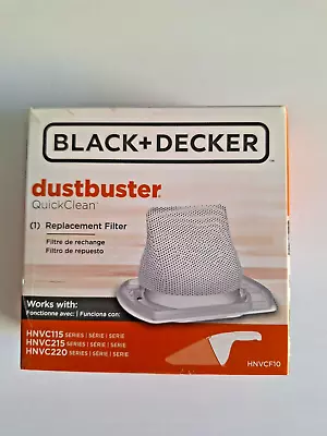 BLACK+DECKER Dustbuster Vacuum Replacement Filter  HNVCF10 NEW Sealed • $4.50