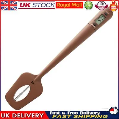 £12.99 • Buy Chocolate Food Temperature Meter Stirring Scraper Digital Spatula Thermometer