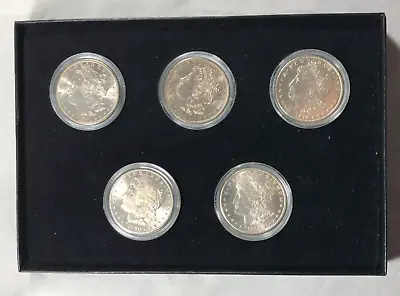 1878-1882 Morgan Dollar Set. All Choice UNC.  S  Mints.  • $449