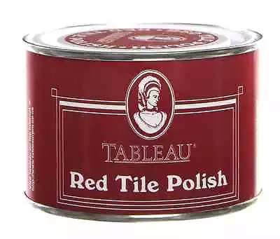 Tableau Cardinal Red Wax Tile Polish 250ml Restores Brick Tile  & Concrete Steps • £16.95