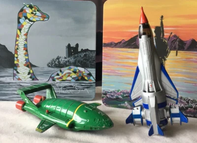£7 • Buy Original Matchbox 1992 Diecast Thunderbirds T2 With Pod, Plastic Thunderbirds 1
