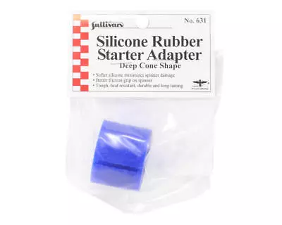 Sullivan Products RC Airplane Starter Rubber Adapter Deep Cone ( Blue ) S631 631 • $17.80