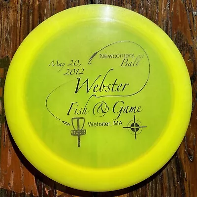 Innova Champion Vulcan 2012 Penned Old Run Yellow Silver Disc 168 Grams No Ink • $12.85