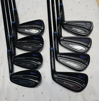 Mizuno Mp 58 3-pw Custom Black Nitride Spine Aligned Black Pvd Kbs Flt R+ • $699.99