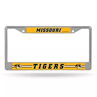 Missouri MIZZOU Tigers Chrome Metal License Plate Frame • $18.99