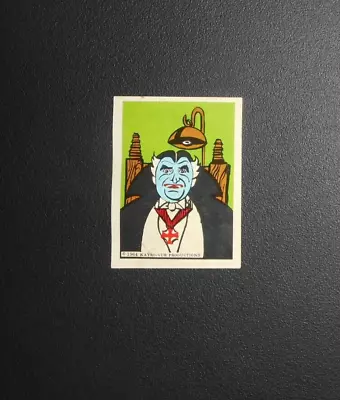 1964 MUNSTERS STICKER LEAF (GRANDPA)     .     .    .  Not Card • $30