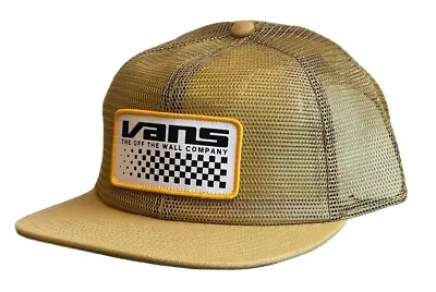 Brand New Vans Patch Unstructured Trucker Hat Antelope **FREE SHIPPING** • $29
