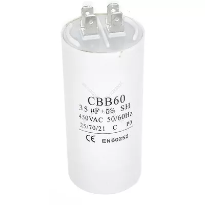 £5.44 • Buy Universal 35UF Microfarad Appliance Motor Start Run Capacitor