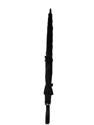 Totes Large Auto Deploy 48” Coverage Umbrella Black 38” Length EUC • $36.97