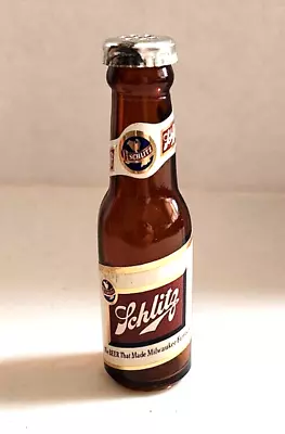 Schlitz Beer Advertising Mini Souvenir Beer Bottle Circa 1950's • $12