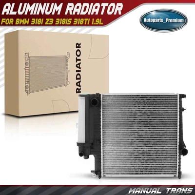 $78.99 • Buy Manual Trans Radiator For BMW 318i E36 1991-1999 Z3 1996-2000 318is 318ti 1.9L