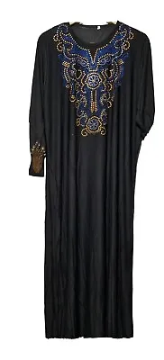 XL Islamic Woman Clothing Jilbab Abaya Hijab Burqa Jubba Anaya Kaftan Maxi Dress • £15.10