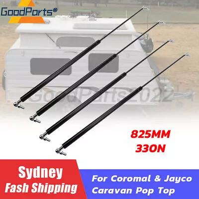 4PCS Gas Struts Caravan Pop Top 825mm X 330N For Jayco Coromal Match For 7645WI • $86.99