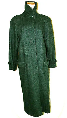 Stephanie Mathews Womens Wool Blend Coat Gray Wool Blend Trench/spy Coat~8/10 • $23