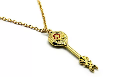 Anime Fairy Tail Alloy Key Of Leo Loke Pendant Necklace Cosplay Gift • £7.18