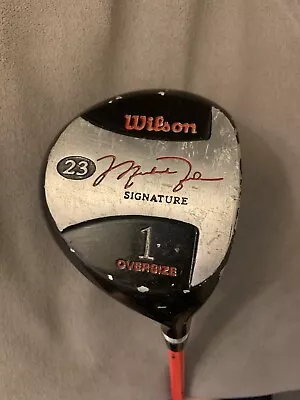 Wilson Michael Jordan 23 Signature 1 Wood Driver Golf Club Junior Child Kid • $27.95