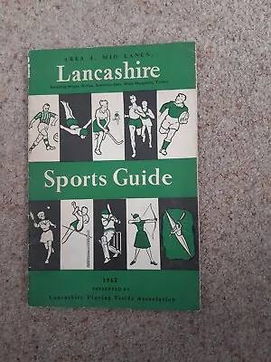 £1.99 • Buy Lancashire Sports Guide, Area 4 Mid Lancs, Wigan, Bolton, Skem, Howfen & Turton.