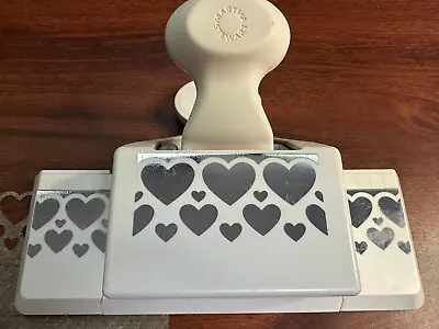 Martha Stewart Heartbeat Hearts Deep Edge Border Craft Punch ~ Z9 • $26.99