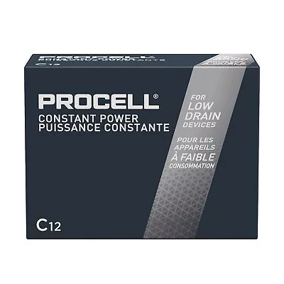 Duracell Procell Alkaline Batteries C 12/Box PC1400 • $14.01