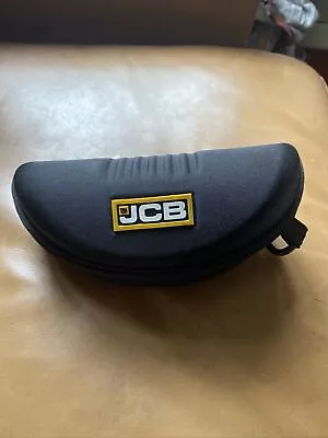 Bins JCB Black Safety Glasses Case Storage Protect Box Empty Hard Case • £7.99