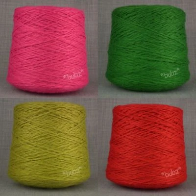 £17.95 • Buy SUPER SOFT ALPACA WOOL LARGE 500g CONE 10 BALL DOUBLE KNITTING YARN DK HAND KNIT