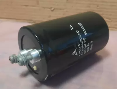 EPCOS  #B43584-S9228-M2  CAPACITOR (2200uf 400V)(2-1/2” DIA. X 4-1/8” LG)  K112 • $24.99