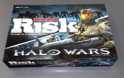 2009 Hasbro / USAopoloy RISK HALO WARS Board Game COMPLETE Very Nice Condition • $60