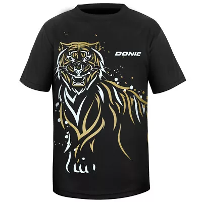 Donic T-Shirt Tiger Black/Gold • £26.99