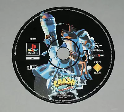 Crash Bandicoot 3 Warped Disc Only - PS1 Playstation One Game  PAL Black Label * • £7.99