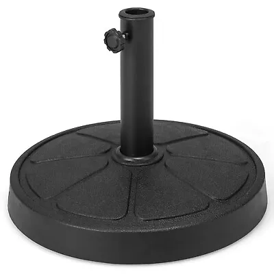 Outdoor Umbrella Base Heavy-Duty Parasol Patio Umbrella Holder Round • $52.95