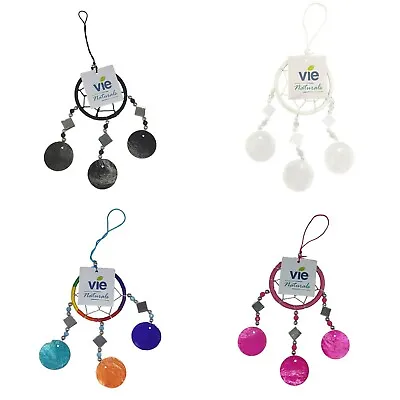 Vie Naturals Handmade Capiz Dream Catcher Without Feathers For Home & Car Décor • £4.95