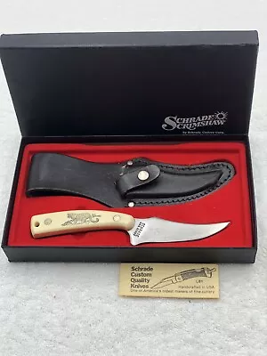 Vintage Schrade Sharpfinger Scrimshaw (Mountain Lion) SC-502 NIB • $100