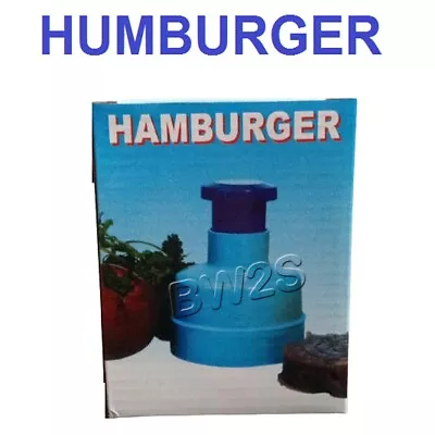 £6.90 • Buy Brand New Hamburger Beef Burger Quarter Pounder Maker Mould Press BBQ