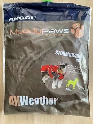 Ancol MuddyPaws  Stormguard All Weather Dog Coat - Red Small • £12.99