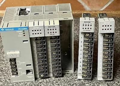 Lot Gould Modicon Pc-0085-103 Rev4 Pc0085 (2) Di1131 Do1130 Do1136 *super Deal* • $24.99