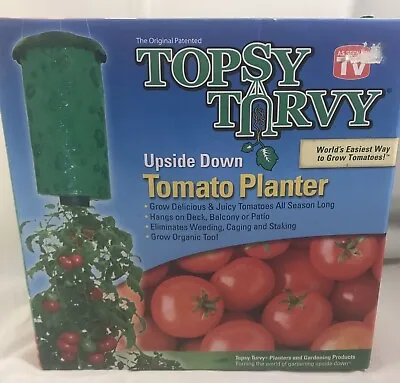 Topsy Turvy Upside-Down Tomato Planter As Seen On TV New TT011112  • $18.99