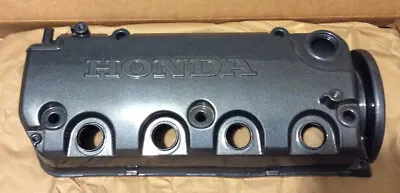 D16 Honda D Series Valve Cover  D16z6 D16y8 Gunmetal 92-00 Civic • $130