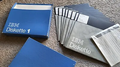 New Old Stock - 8 X IBM Diskette 1 - 8  Floppy Disks - Unused • $79.95